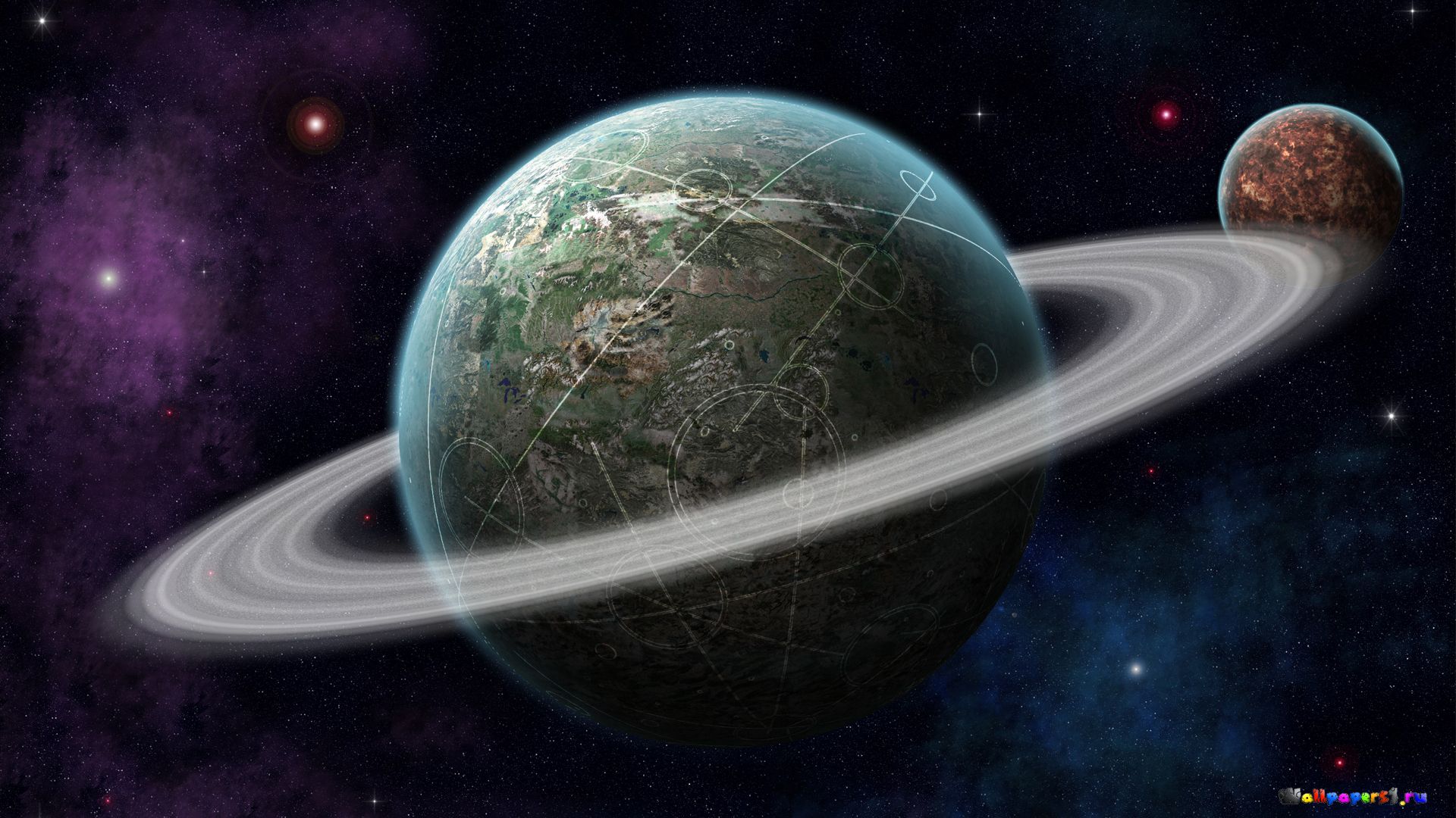 Uzay Duvar Kağıdı Hd - HD Wallpaper 