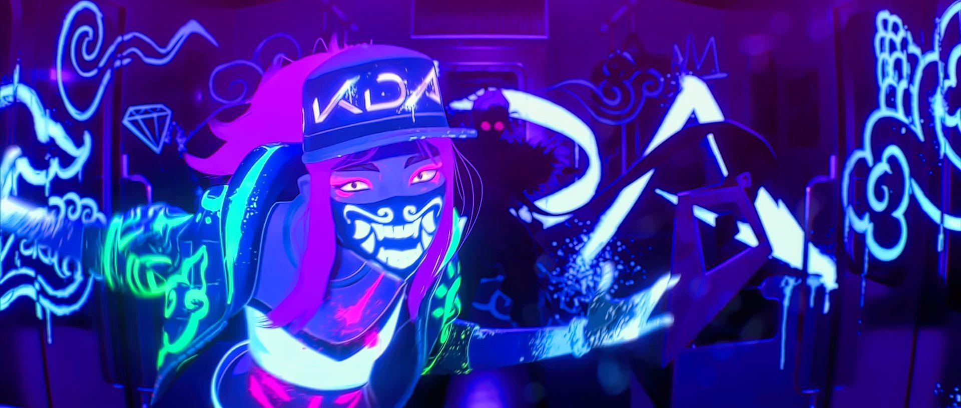 Kda Akali Wallpaper Hd - HD Wallpaper 