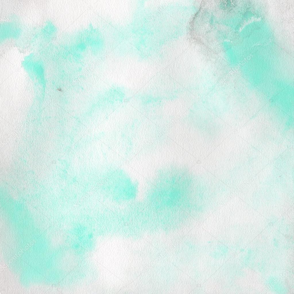 Mint Green Watercolor Background - Fondo Color Menta Claro - HD Wallpaper 