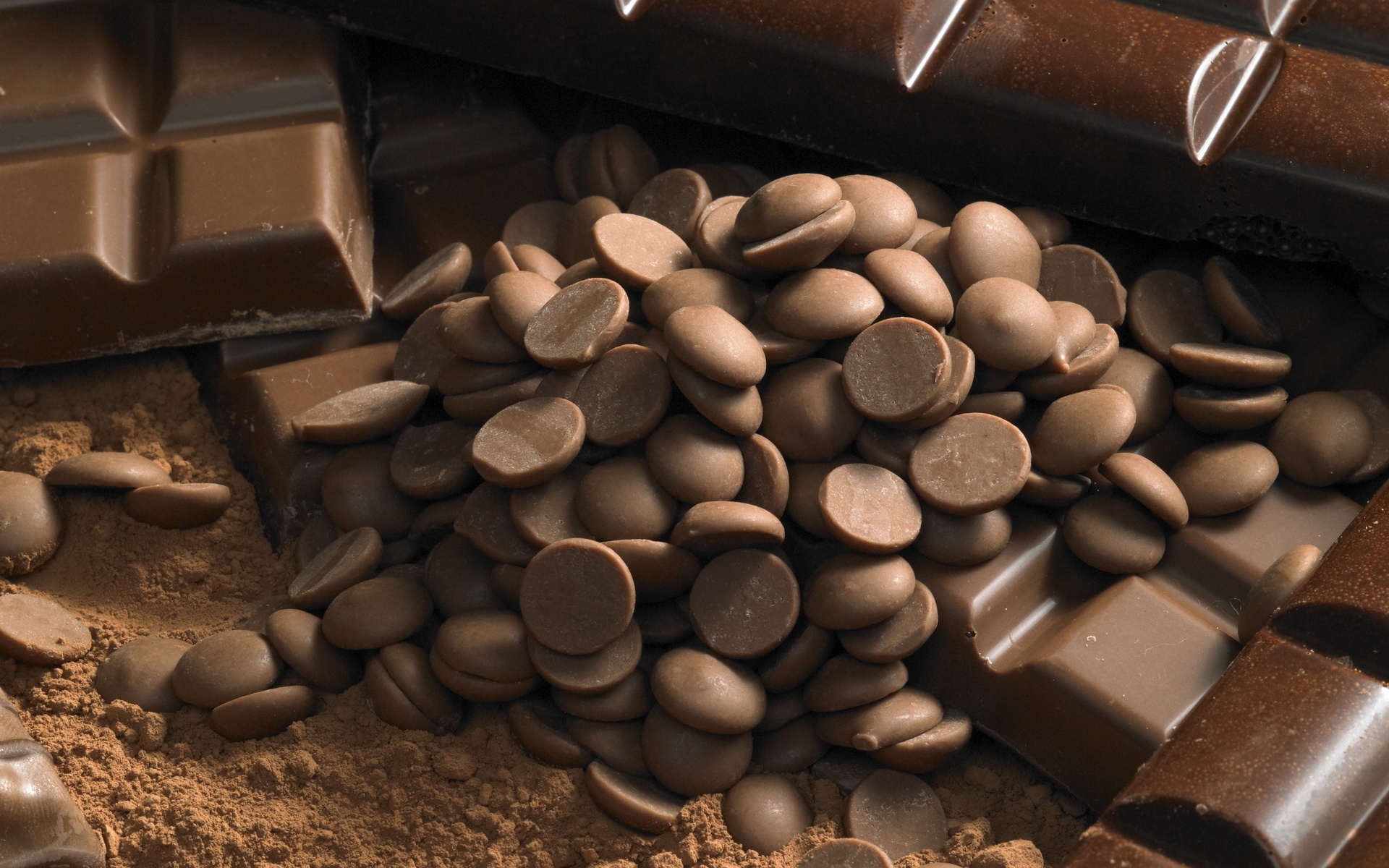 Chocolate Wallpaper - Hd Chocolate Wallpaper For Pc - HD Wallpaper 