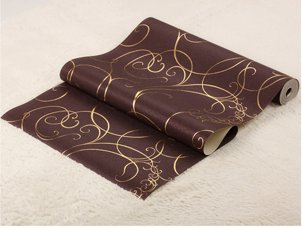 Modern Living Room Chocolate Wallpaper 8 Color Wholesale - Leather - HD Wallpaper 