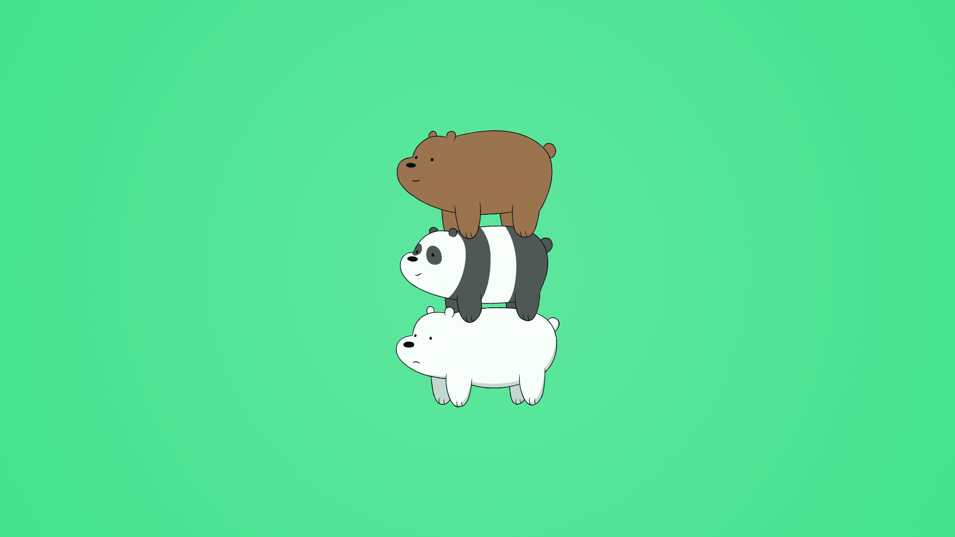 Top Collection Of We Bare Bears Iphone Wallpapers - We Bare Bears Wallpaper Laptop - HD Wallpaper 