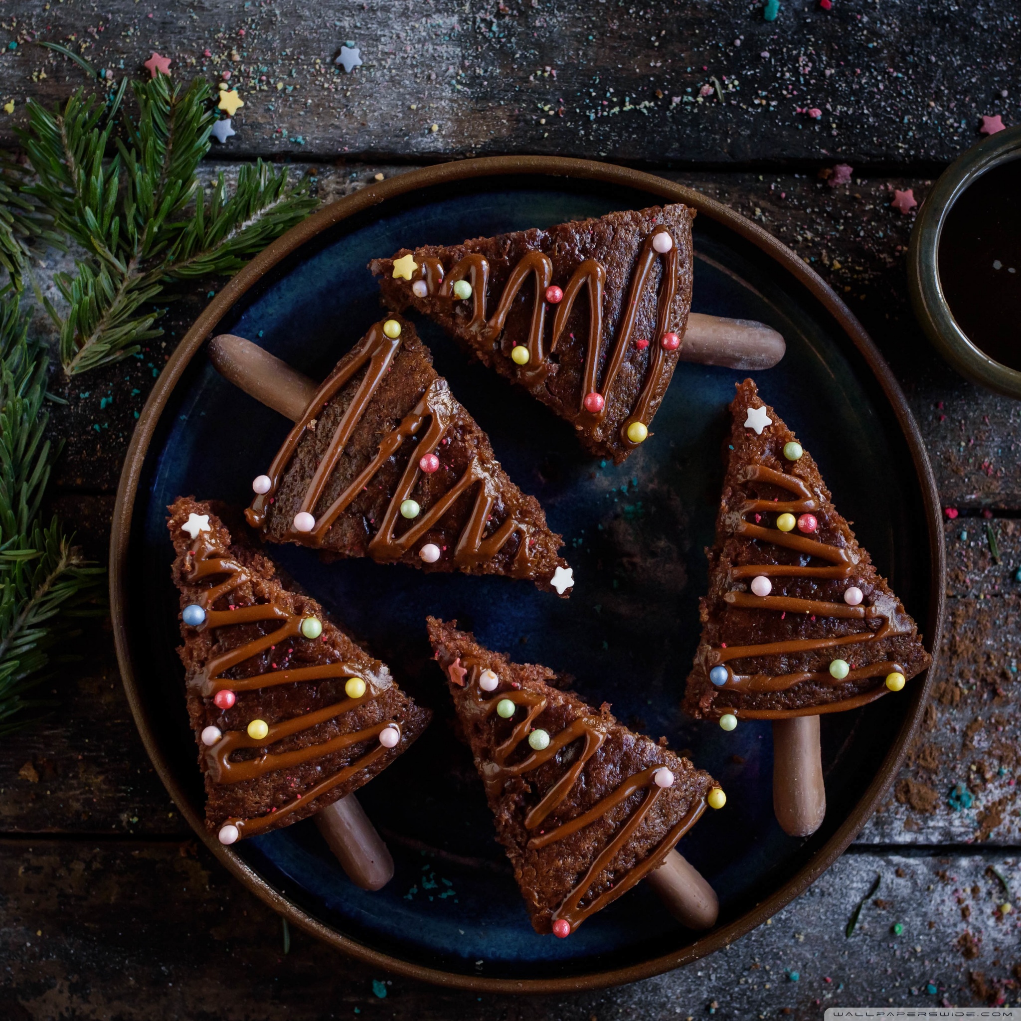 Chocolate Cake Hd - HD Wallpaper 