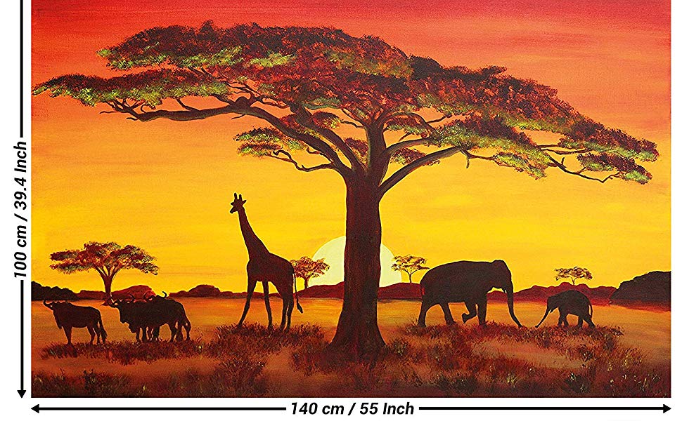 Sunset African Safari - HD Wallpaper 