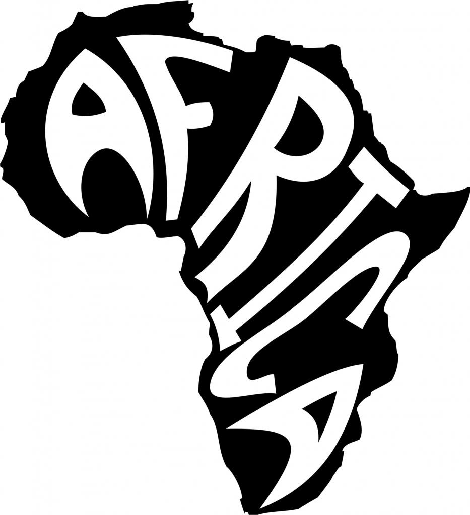 Africa Outline Clipart - Black And White Africa Clipart - HD Wallpaper 