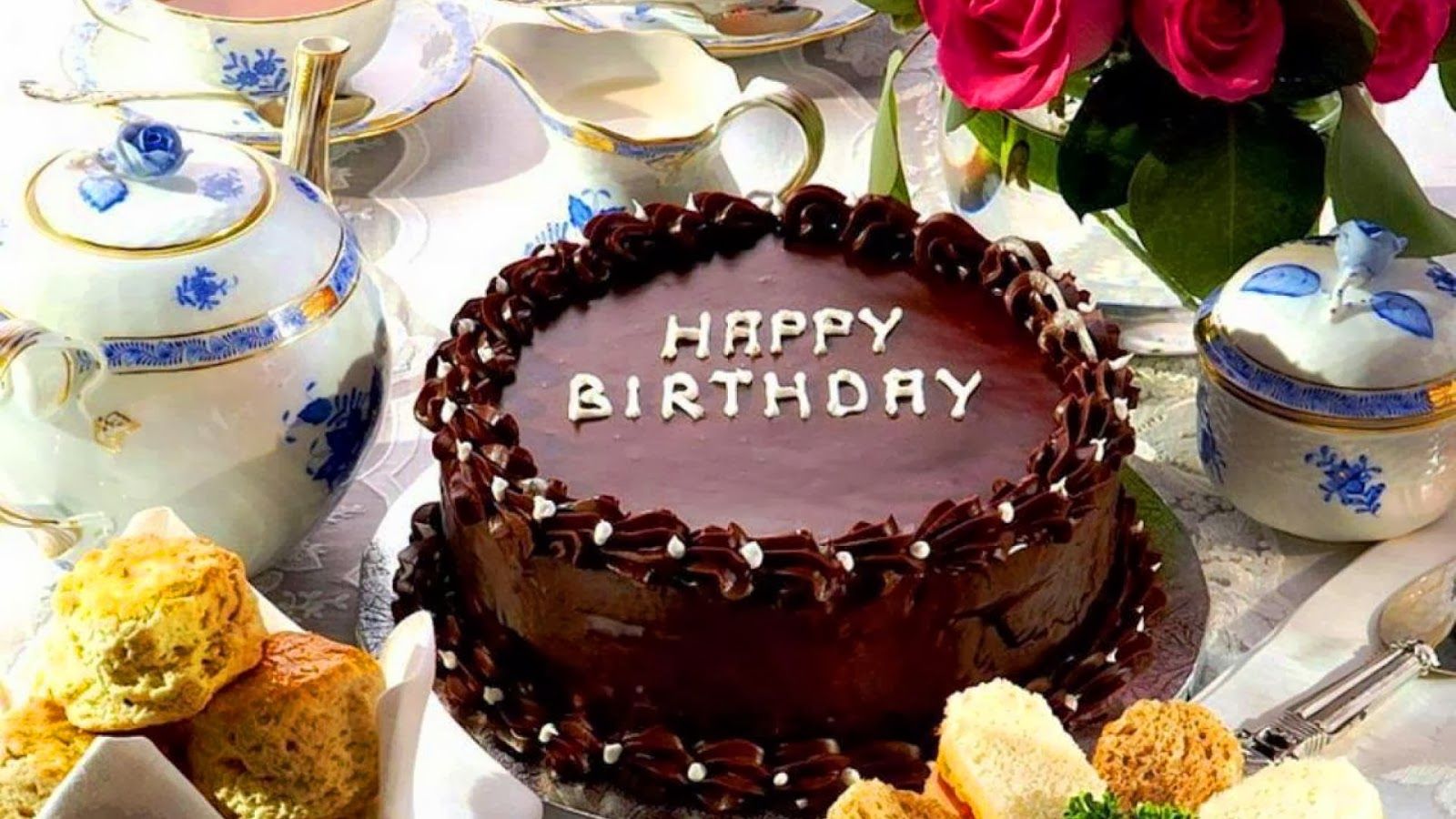 Happy Birthday Cake Hd - HD Wallpaper 