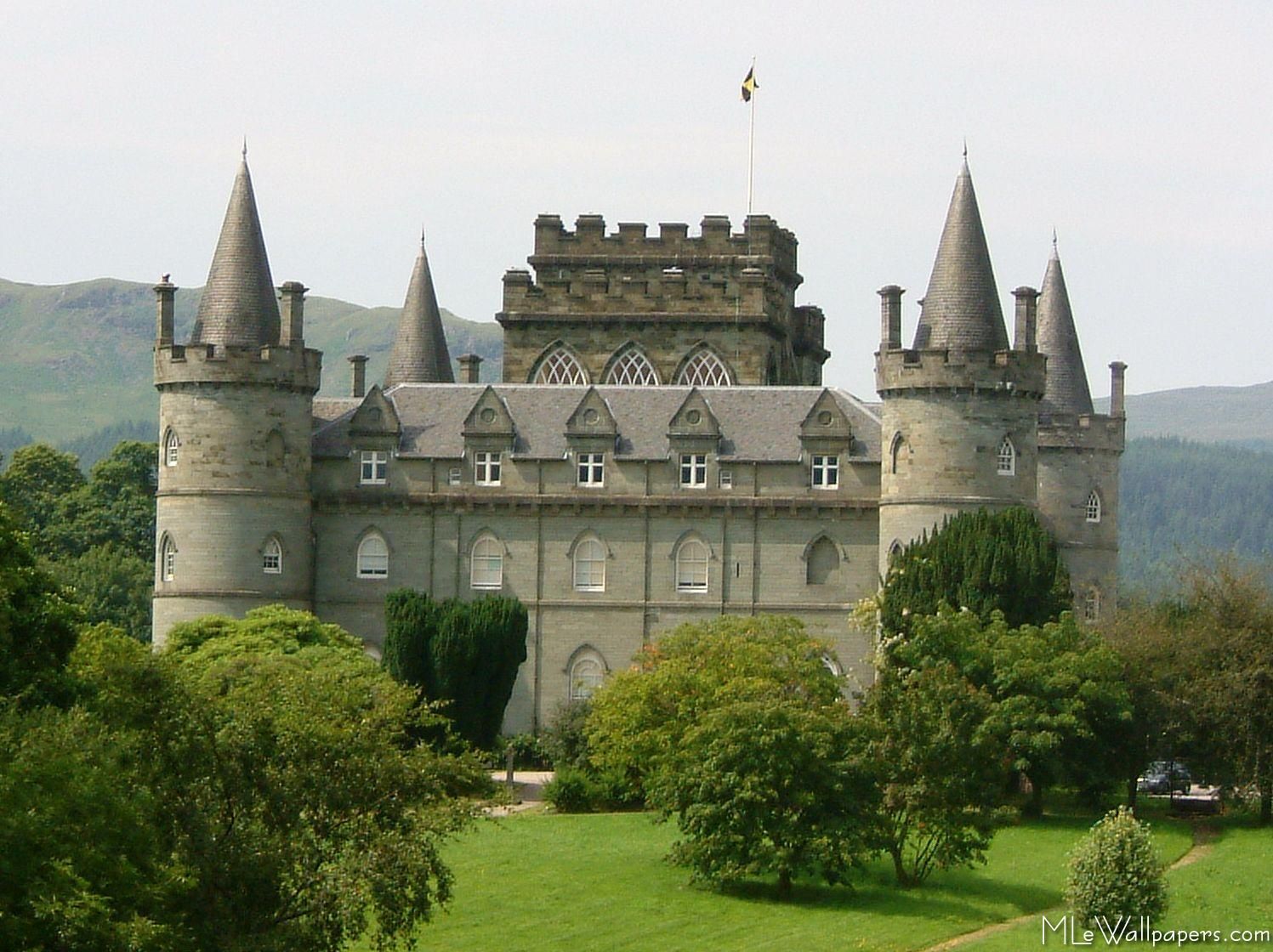 Inveraray Castle - HD Wallpaper 
