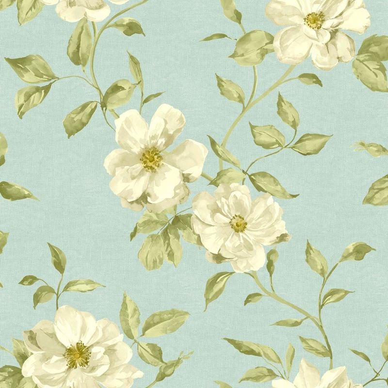 Wallcovering Floral Pattern - HD Wallpaper 