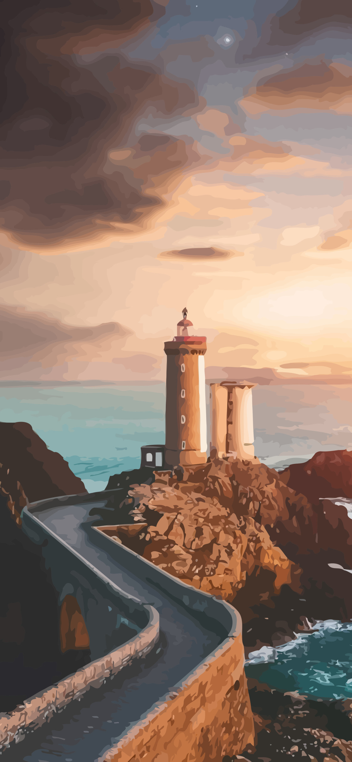 Iphone X Background Lighthouses - HD Wallpaper 