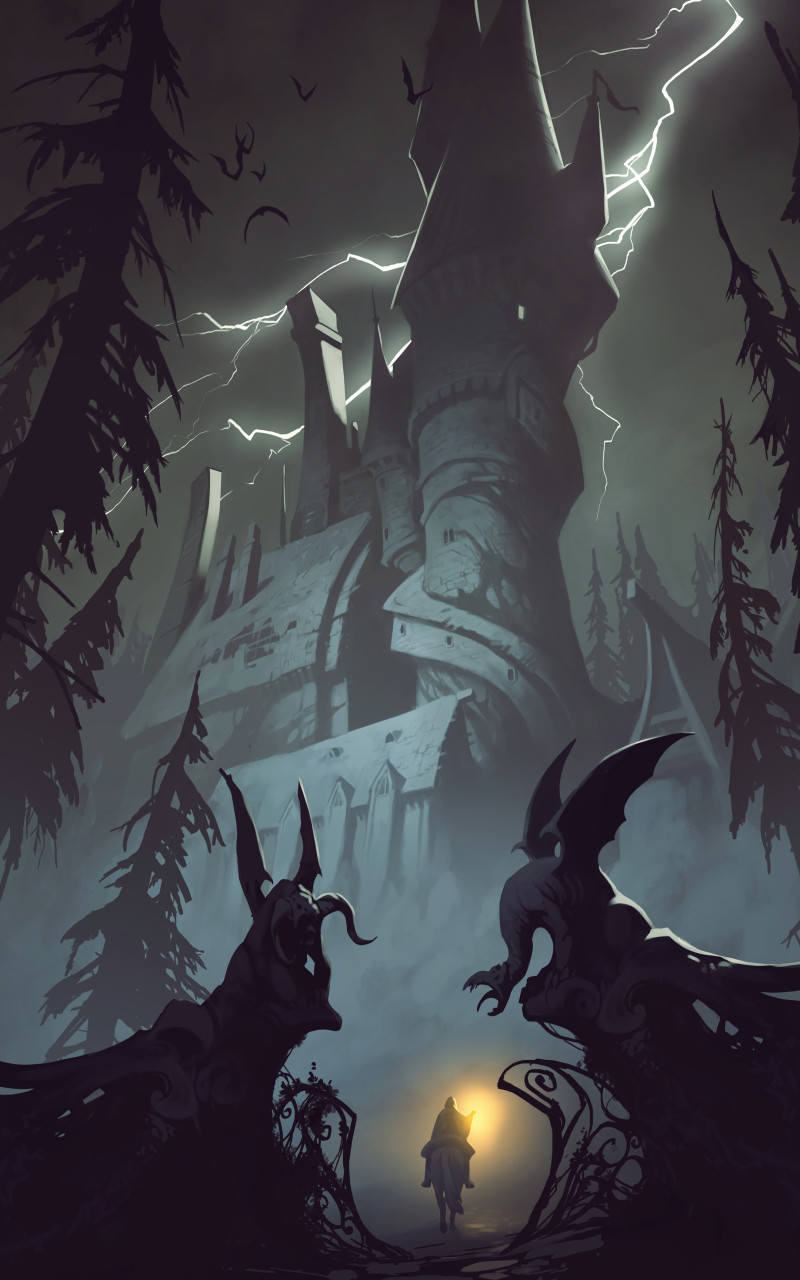 Dark Castle 4k - HD Wallpaper 