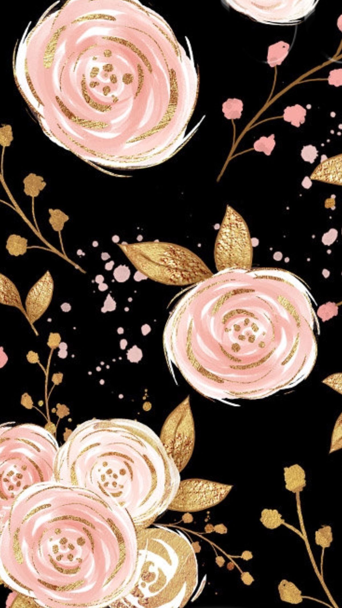 Rose Gold Background Cute - HD Wallpaper 