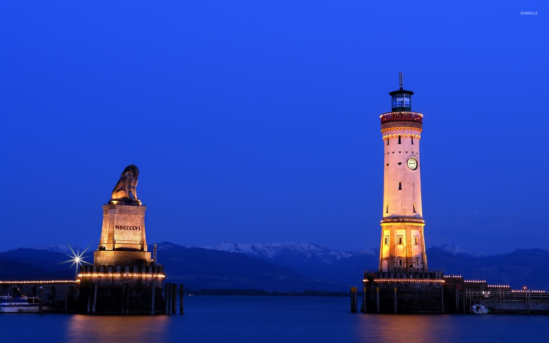 Lindau Lighthouse - HD Wallpaper 