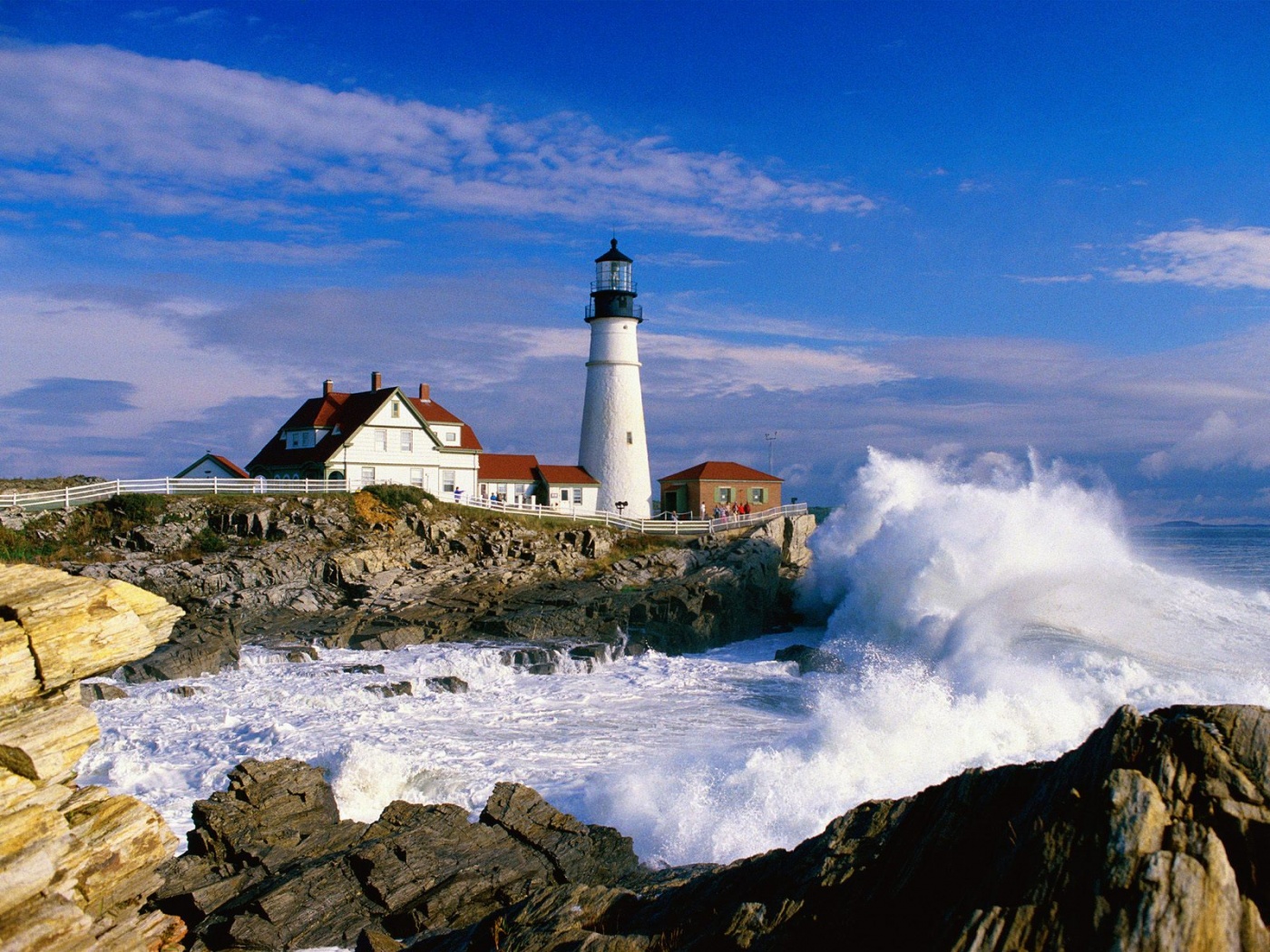 Portland Head Light - HD Wallpaper 