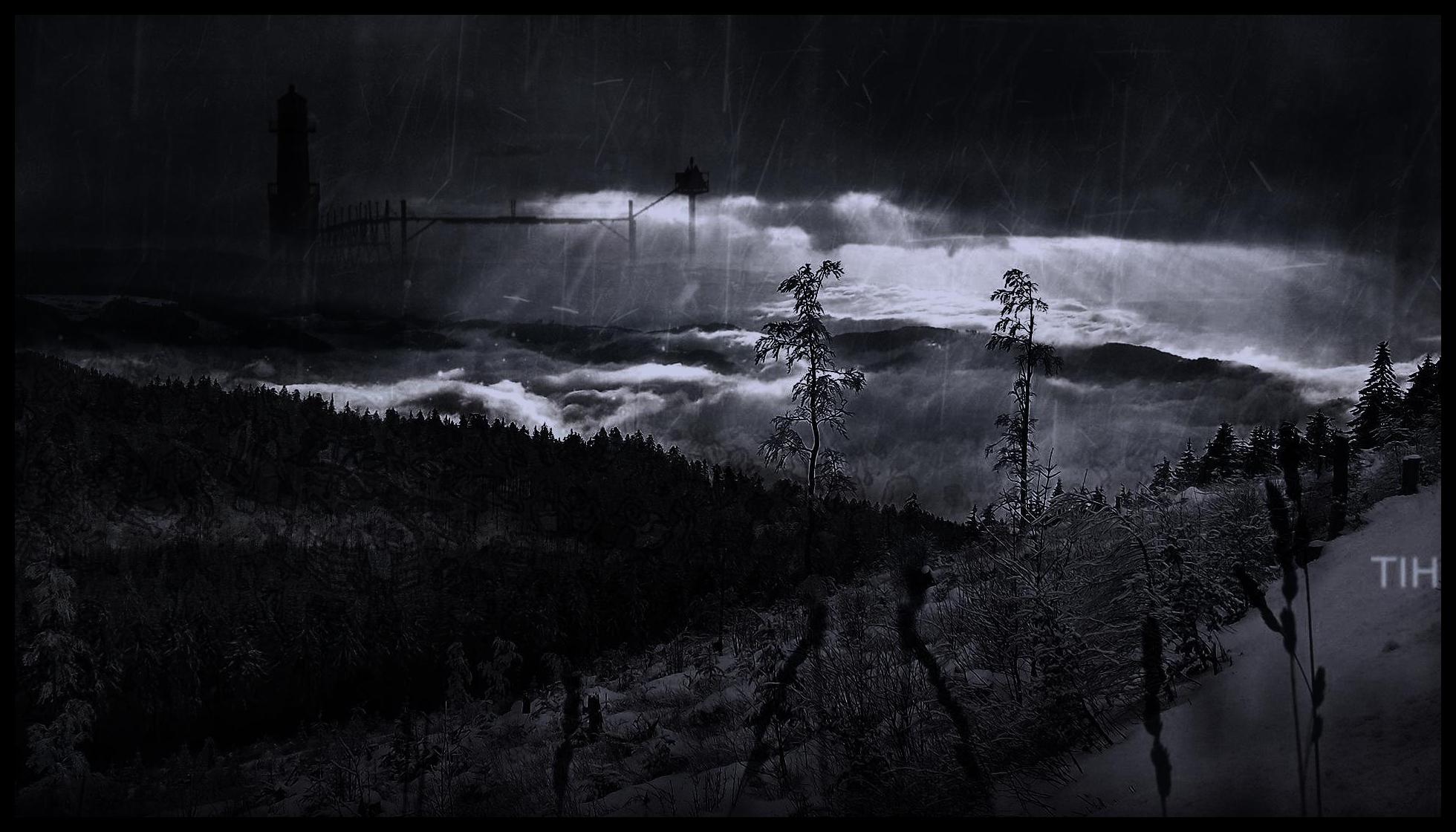 Gotham Hd Wallpaper - Monochrome - HD Wallpaper 