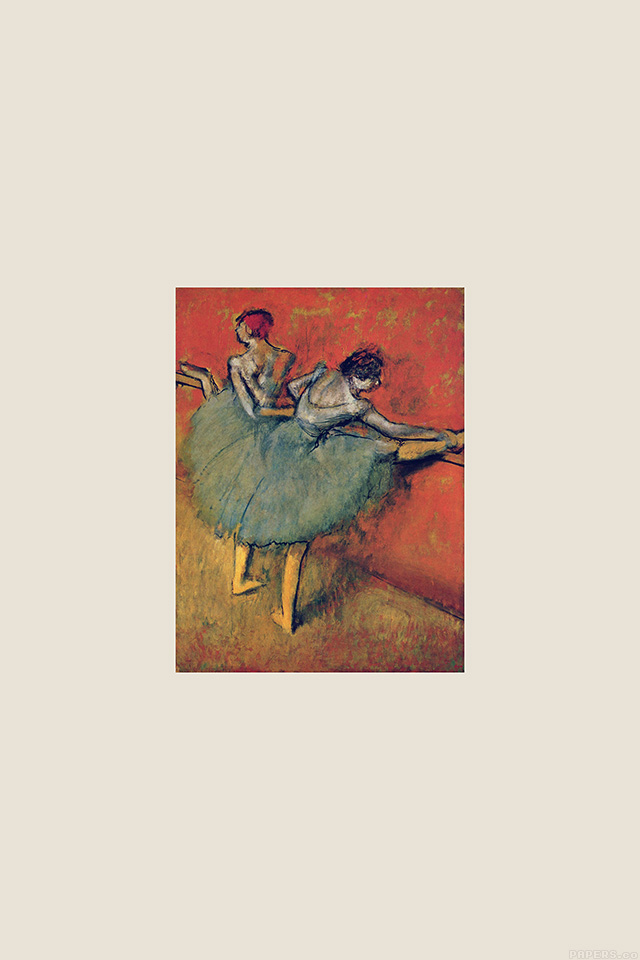 Bailarinas En La Barra Degas - HD Wallpaper 