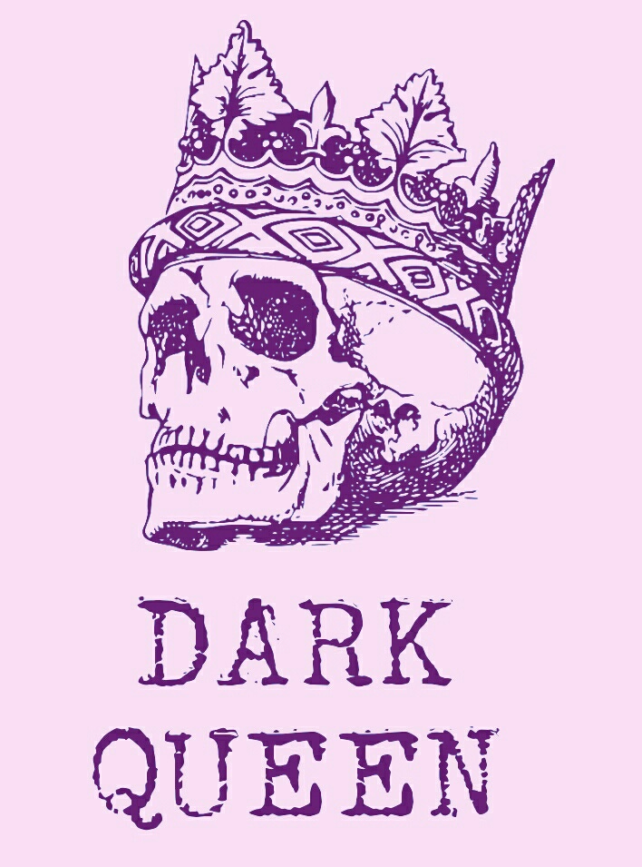 Background, Crown, And Purple Image - Crowned Skull - HD Wallpaper 