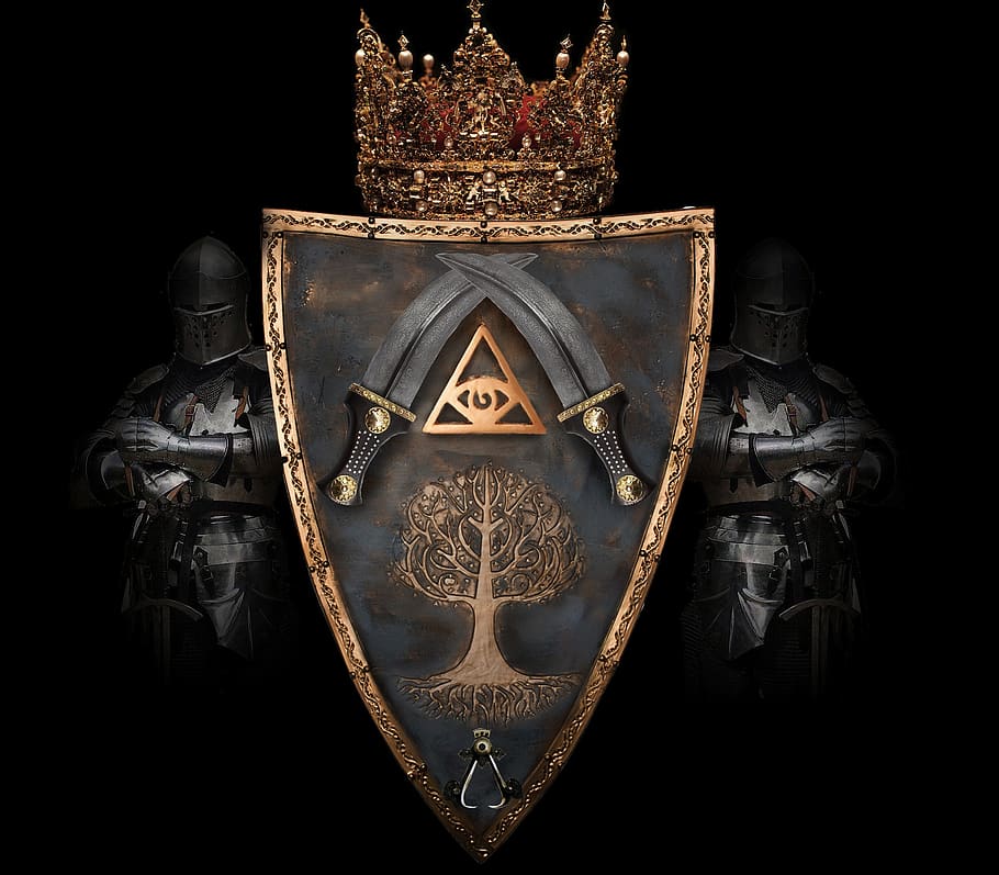 D&d Fantasy Coat Of Arms - HD Wallpaper 