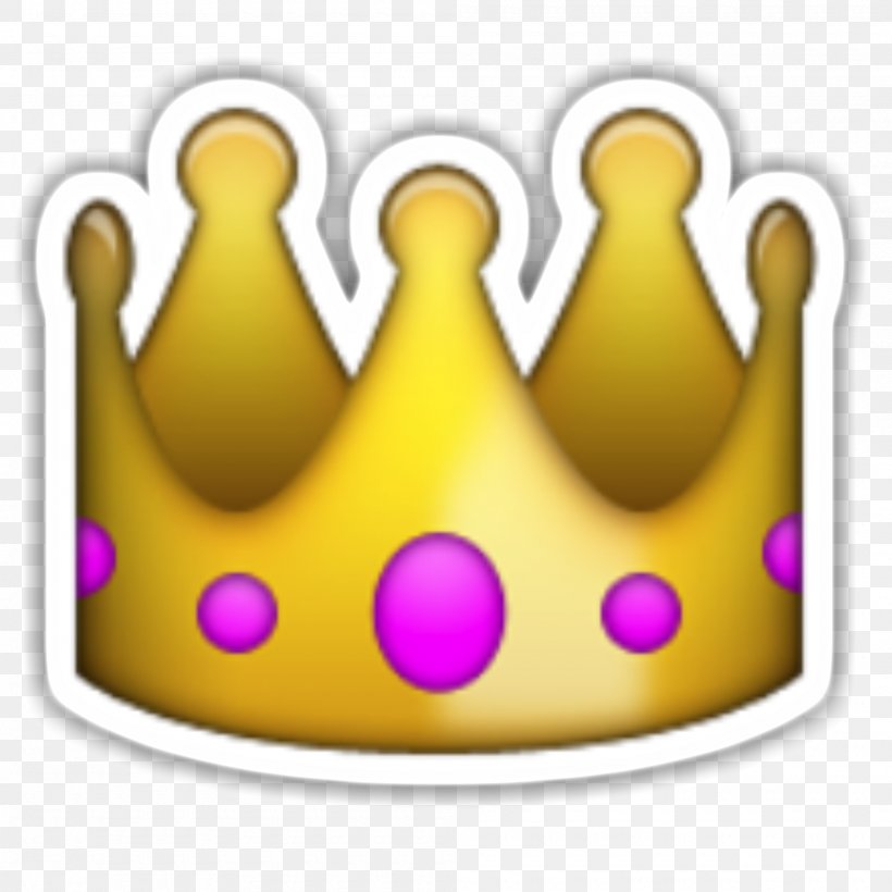 Emoji Crown Sticker Desktop Wallpaper, Png, 2000x2000px, - Crown Iphone Emoji Png - HD Wallpaper 
