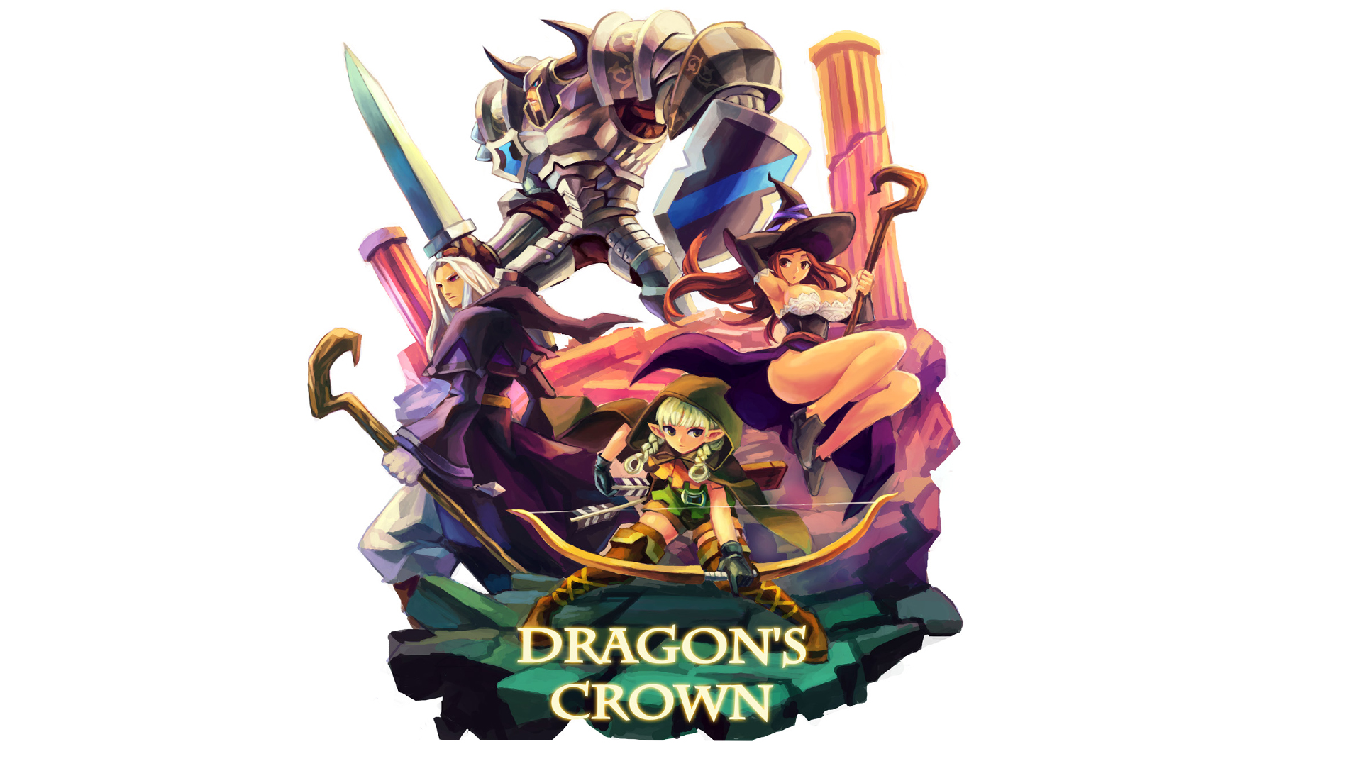 Dragons Crown Wallpaper - Dragon's Crown Pro Sorceress Wizard - HD Wallpaper 