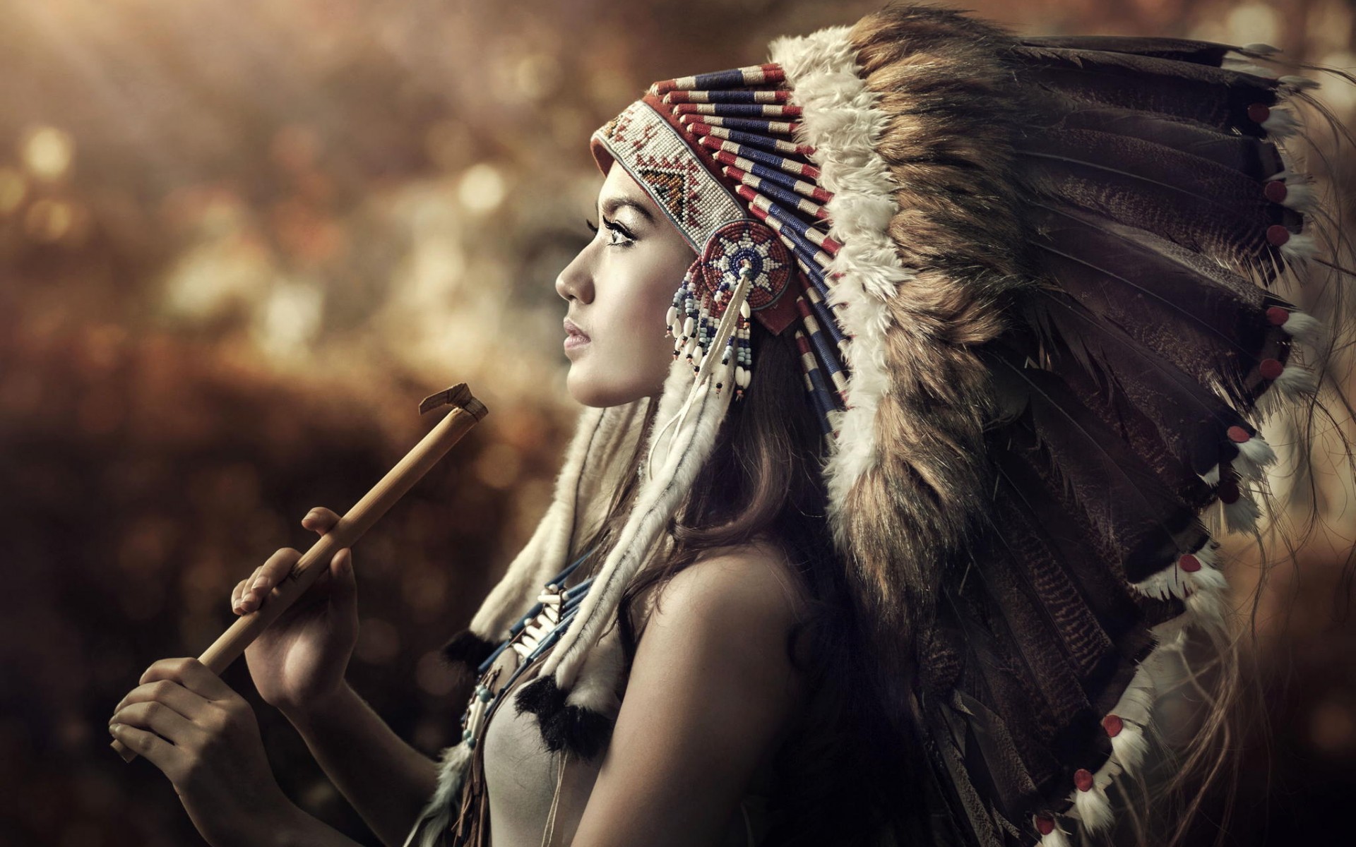 Native American Girl Wallpaper 
 Data-src - Native American Wallpaper Hd - HD Wallpaper 
