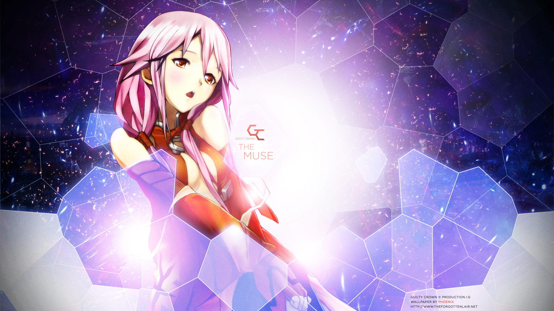 G, Guilty Crown, Inori Yuzuriha Wallpaper 
	style Width - Guilty Crown - HD Wallpaper 