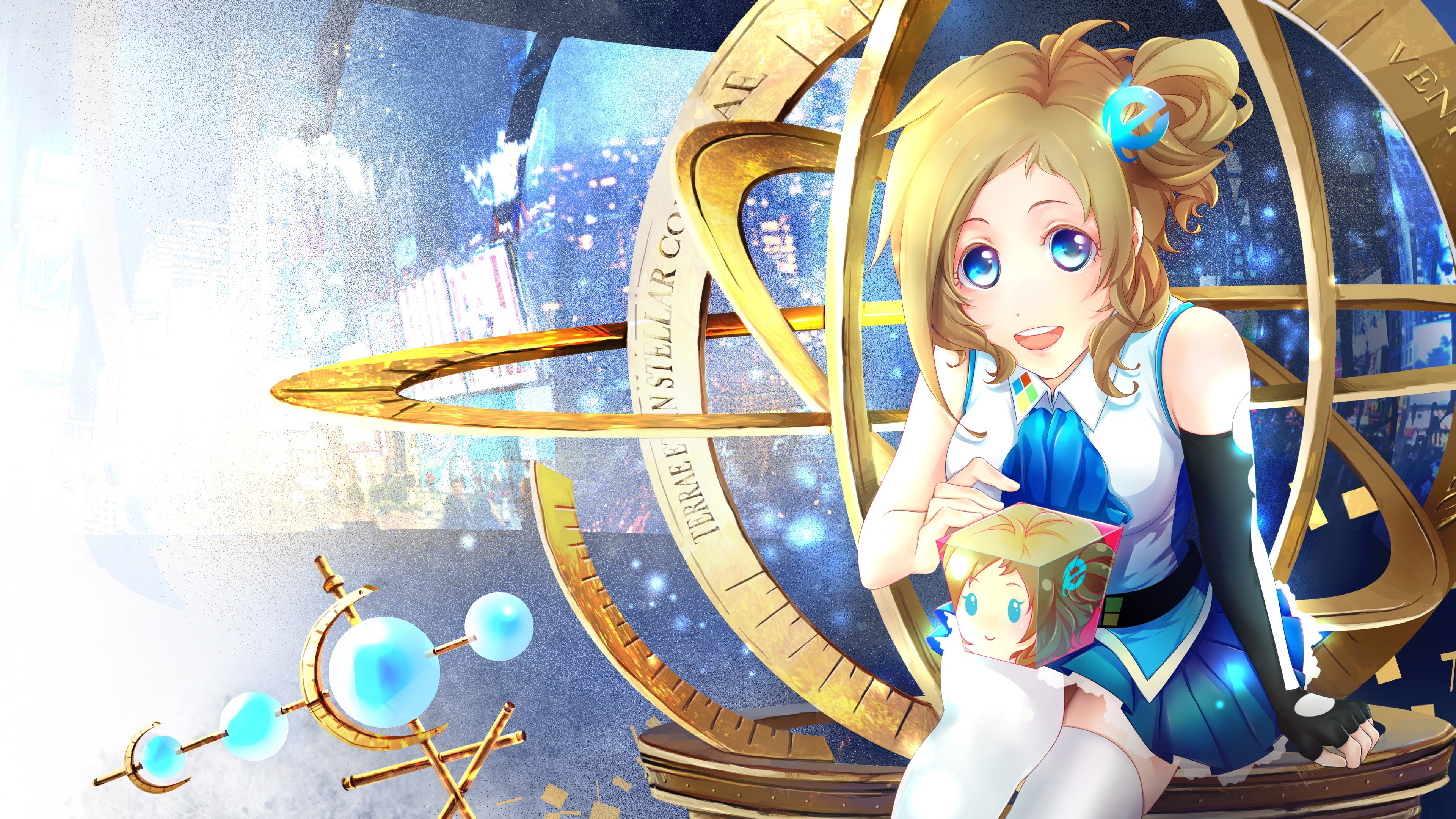 Wallpaper Beautiful Anime Girl, Inori Aizawa - Inori Aizawa - HD Wallpaper 