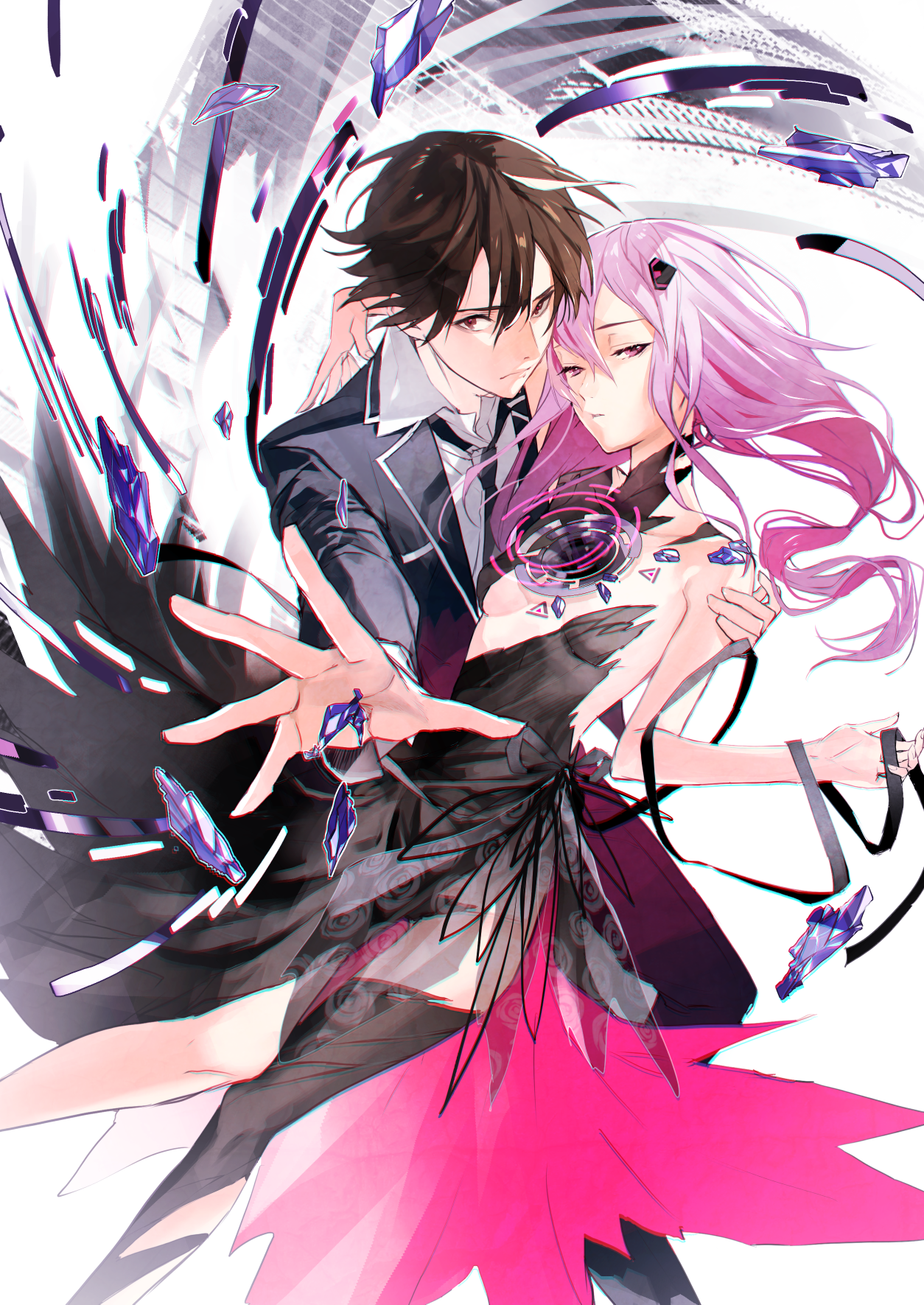 Guilty Crown Inori X Shu Fanart - HD Wallpaper 