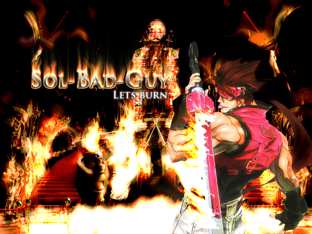 Guilty Gear, Sol Badguy Wallpaper 
	style Width - Sol Badguy - HD Wallpaper 