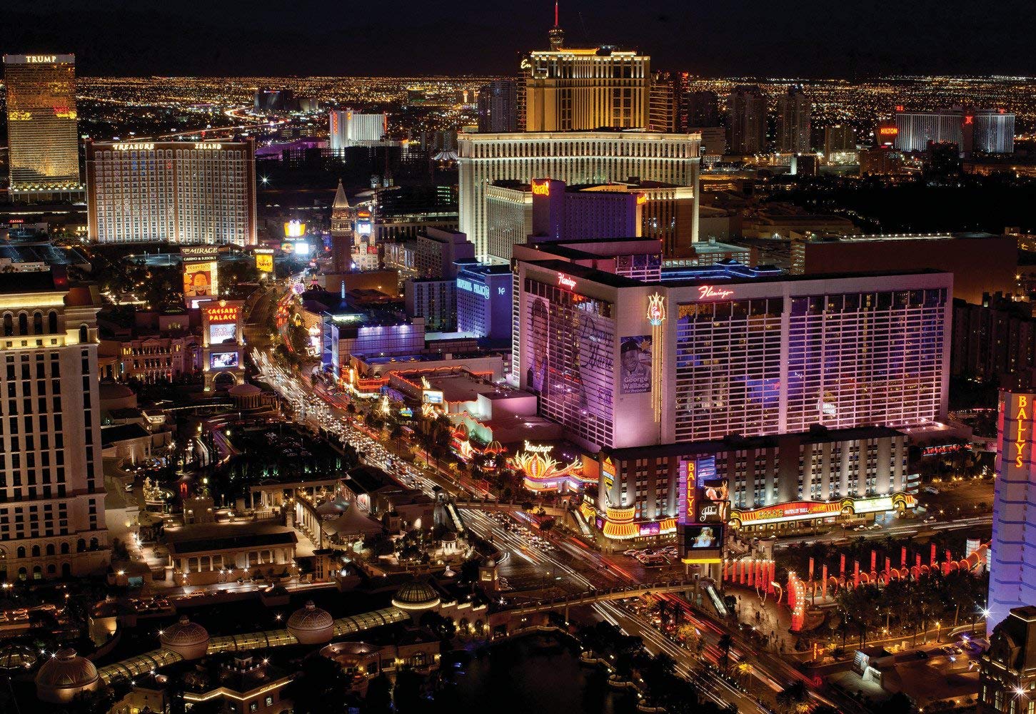 Las Vegas Strip Hd - HD Wallpaper 