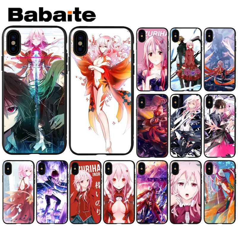 Babaite Guilty Crown Tpu Black Phone Case Cover Shell - Mobile Phone Case - HD Wallpaper 