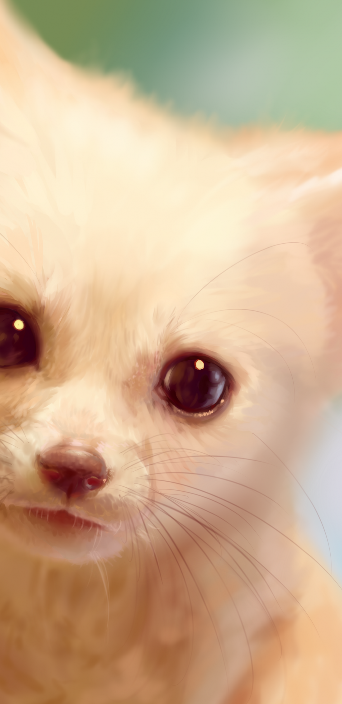 Fennec Fox, Artwork, Painting, Cute, Digital Art - Pixel Art Fennec Fox - HD Wallpaper 