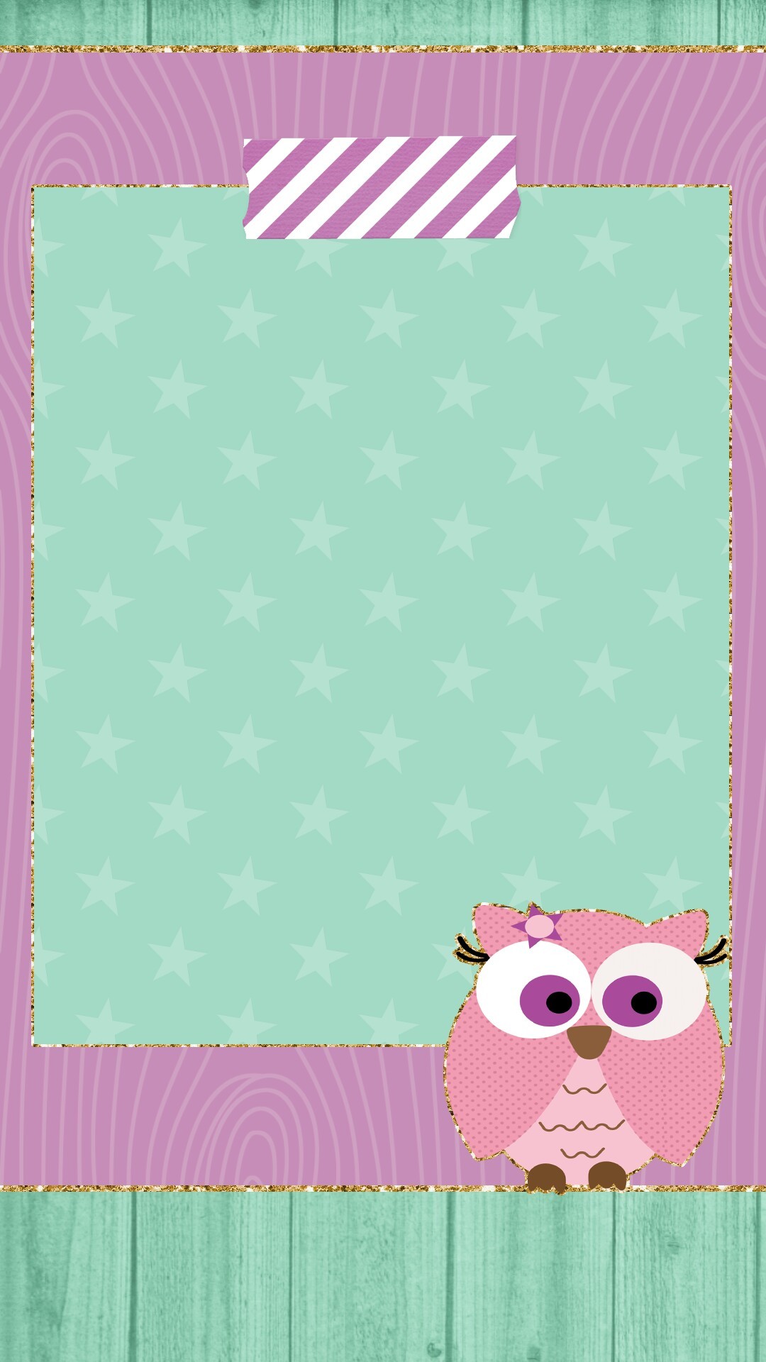 Owl Wallpaper, Wallpaper Backgrounds, Phone Wallpapers, - Cartoon - HD Wallpaper 