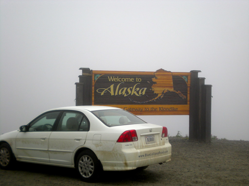 Welcome To Alaska Sign - HD Wallpaper 