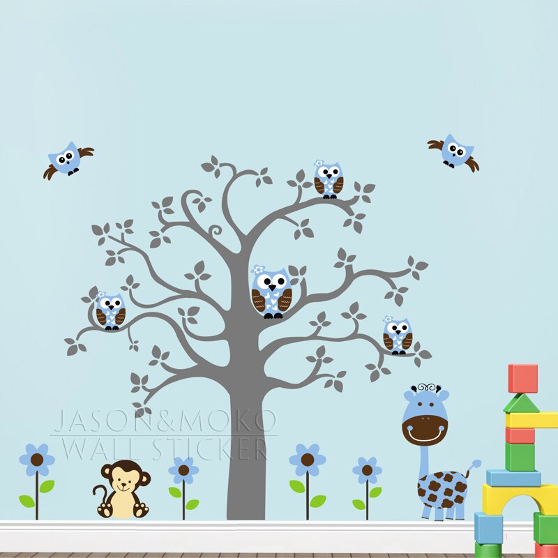Bebek Odası Ağaç Sticker - HD Wallpaper 