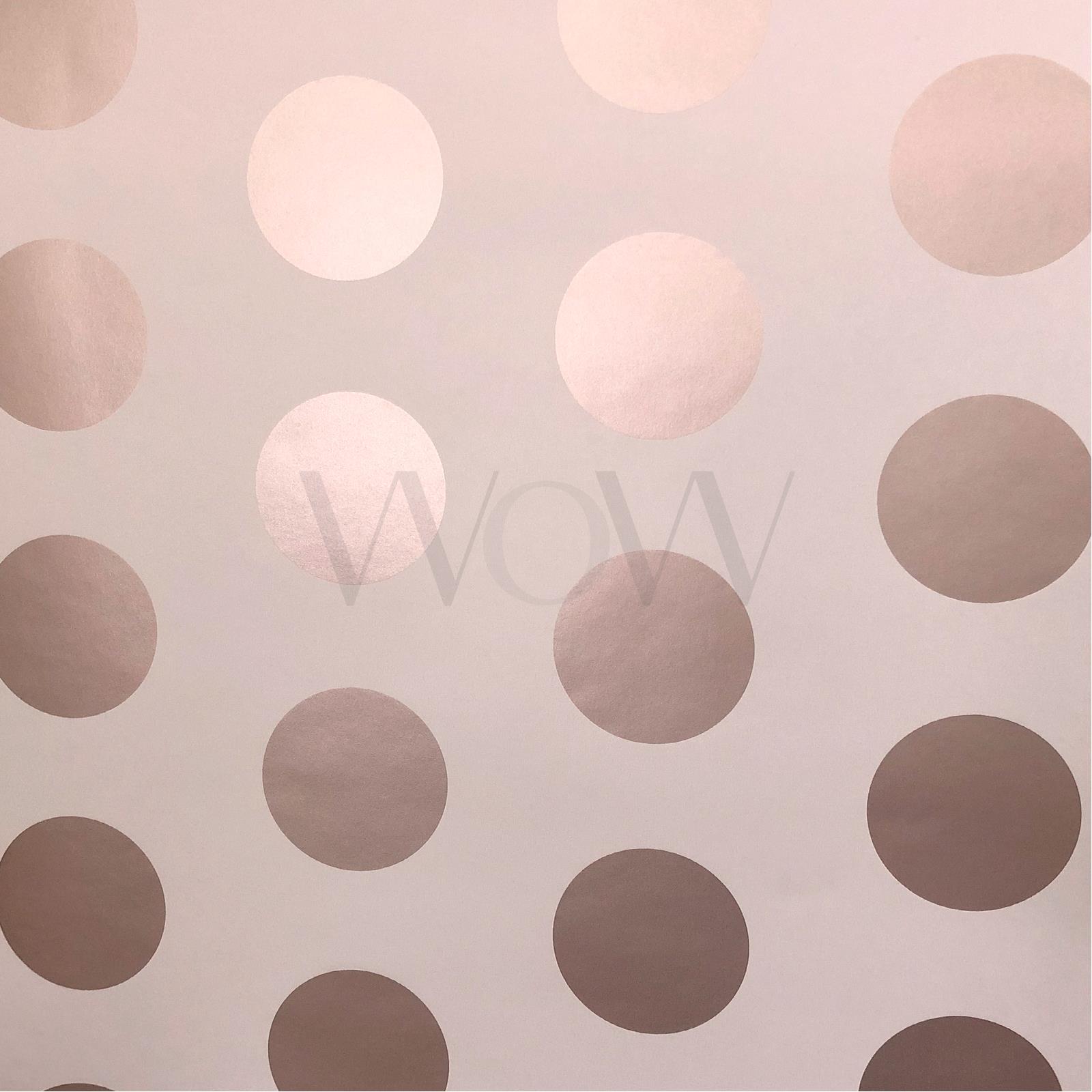 Rose Gold Pink Wallpaper Geometric Metallic Marble - Circle - HD Wallpaper 