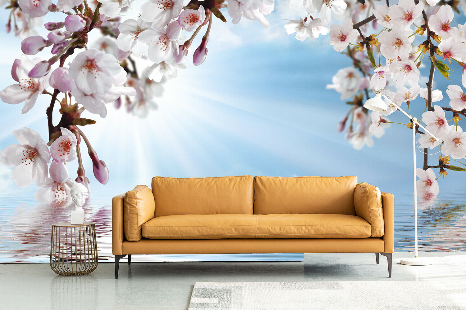 Flowers Scenery 3d Wall Painting - HD Wallpaper 