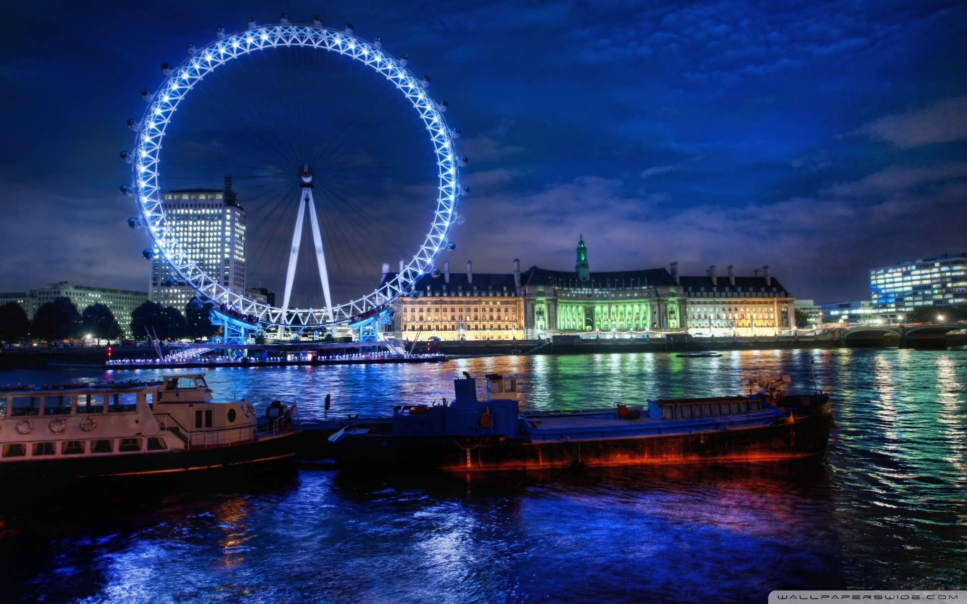 London Eye - HD Wallpaper 