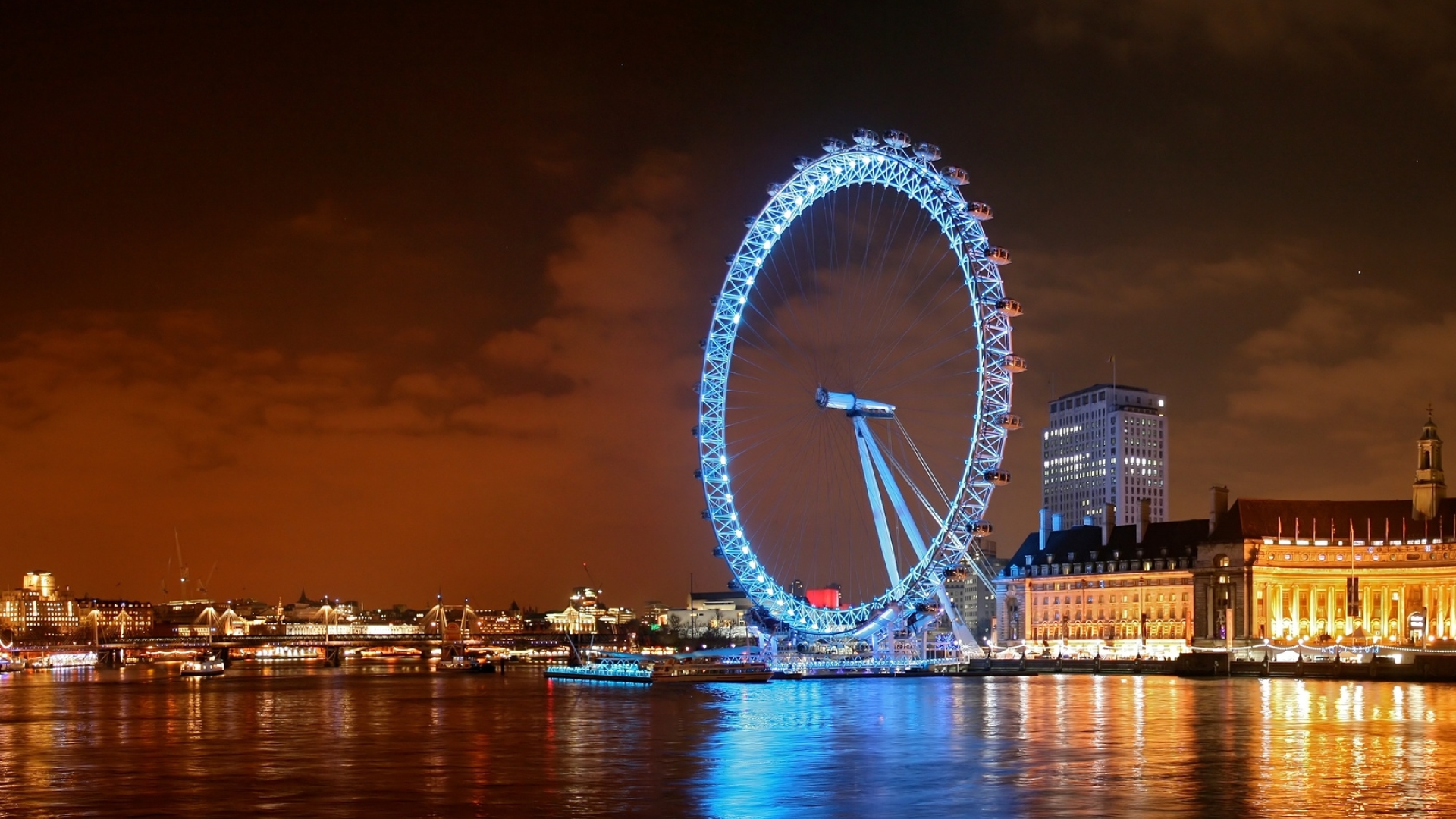 London Eye - HD Wallpaper 