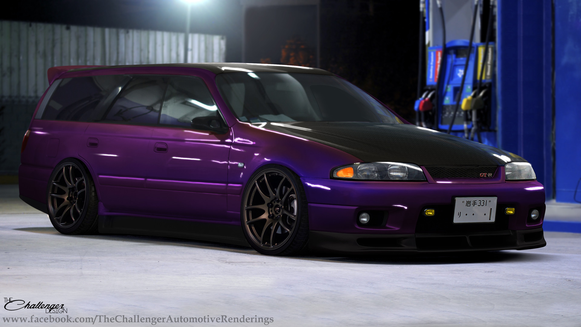 Nissan Skyline R33 Stagea - HD Wallpaper 