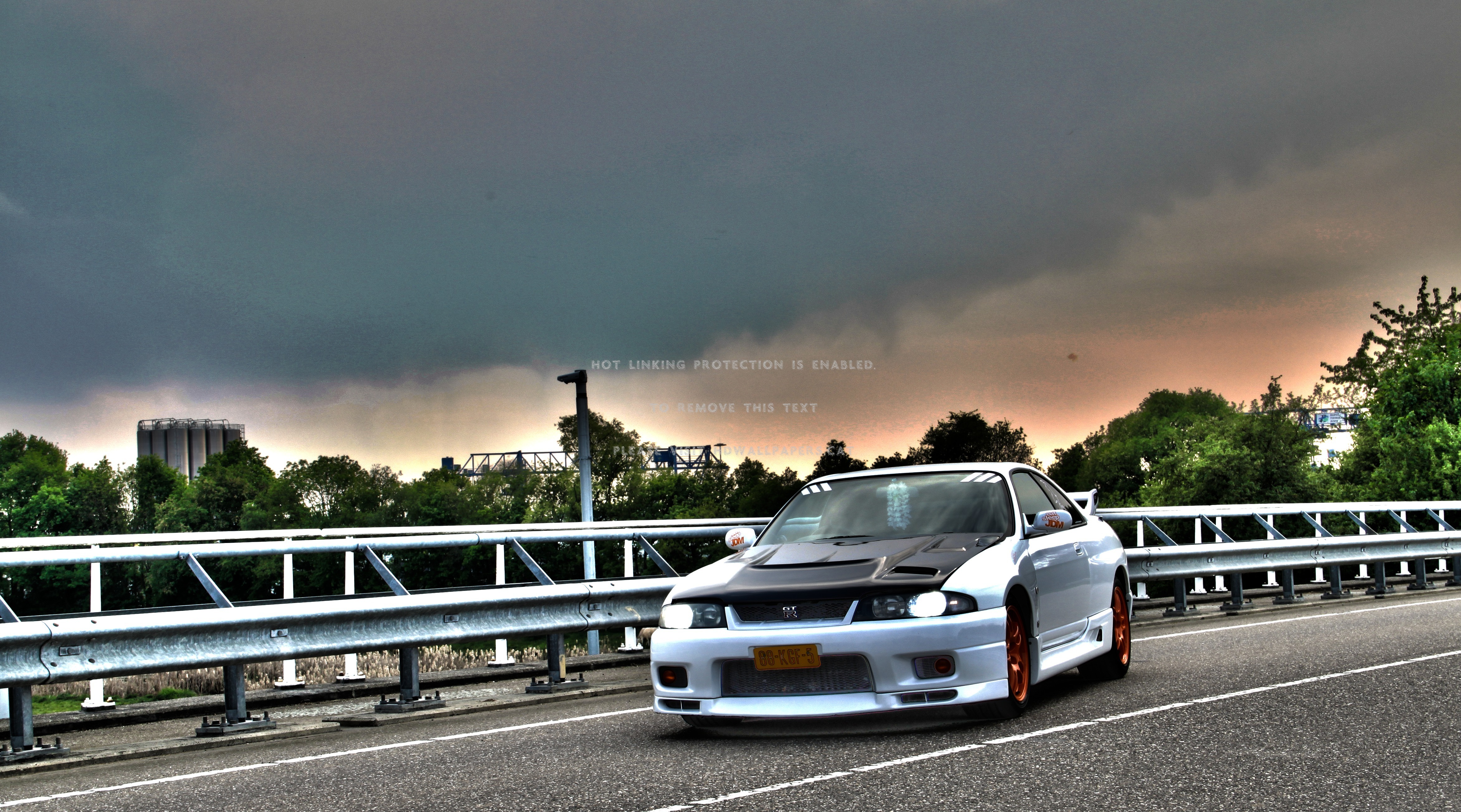 Nissan Skyline Gt-r R33 Cars - HD Wallpaper 