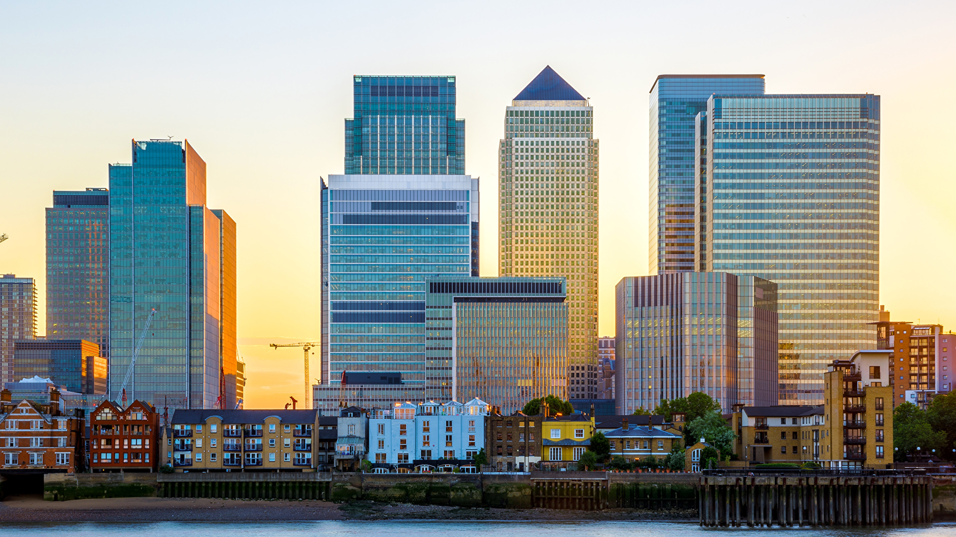 Canary Wharf - HD Wallpaper 