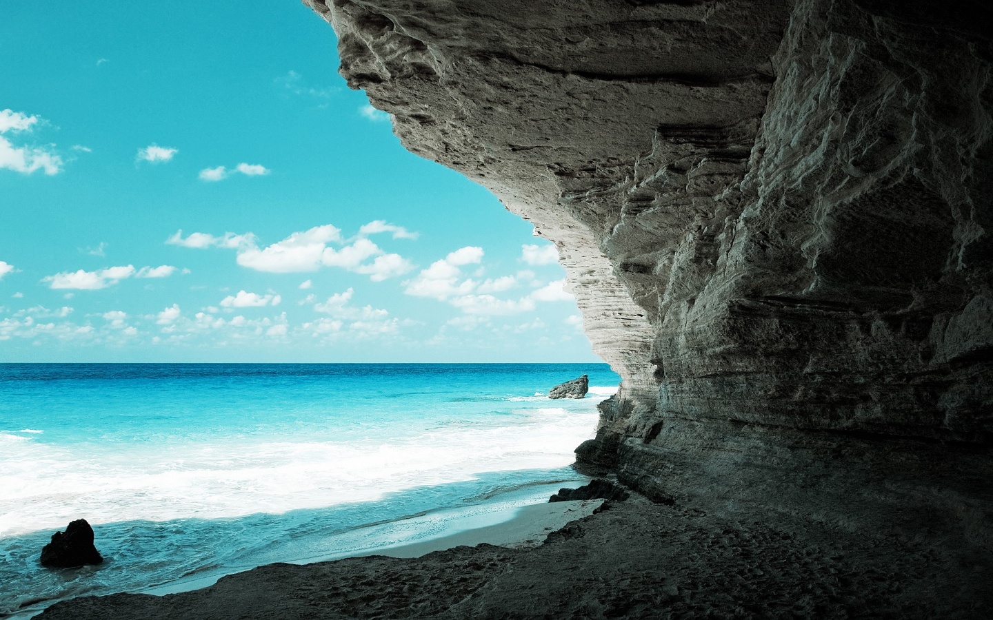 Seascape Backgrounds - HD Wallpaper 