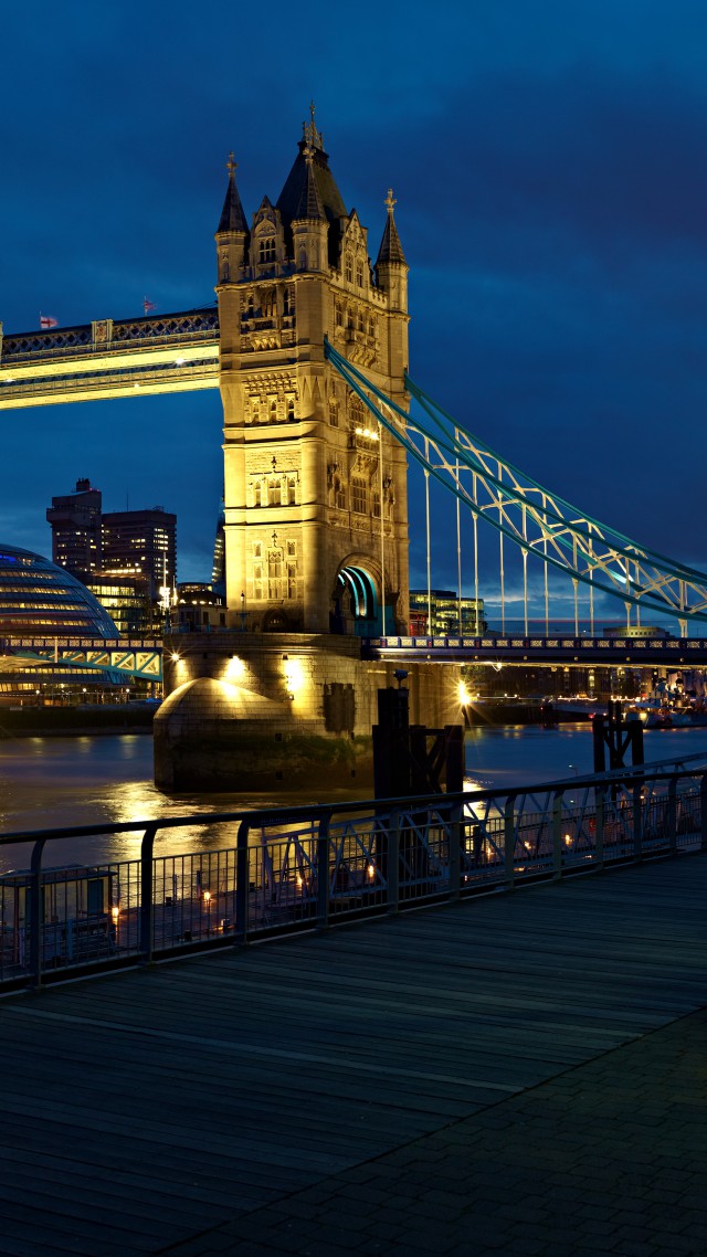 London, Bridge, Uk, Night, River, Travel, Tourism - Desktop Wallpapers Londra - HD Wallpaper 