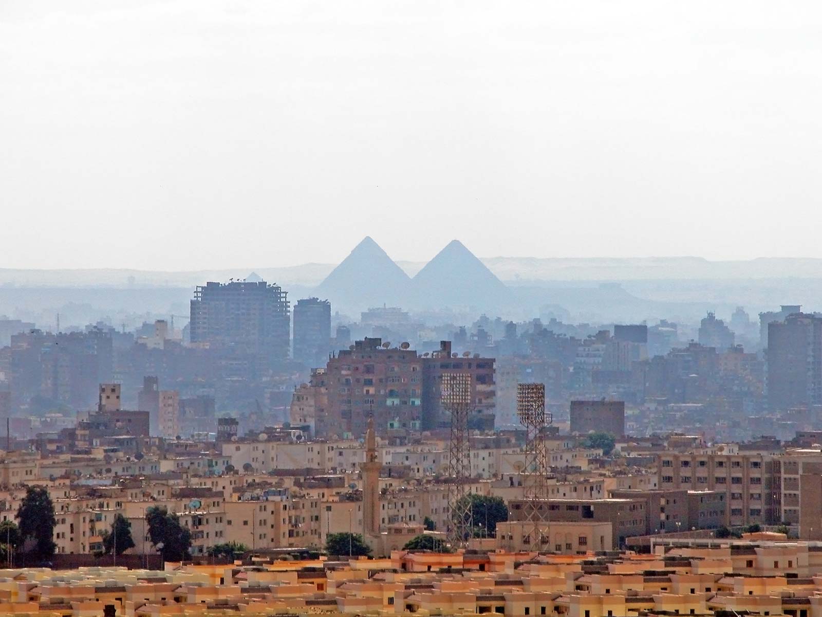 Cairo - Skyline - Old Cairo Skyline - HD Wallpaper 