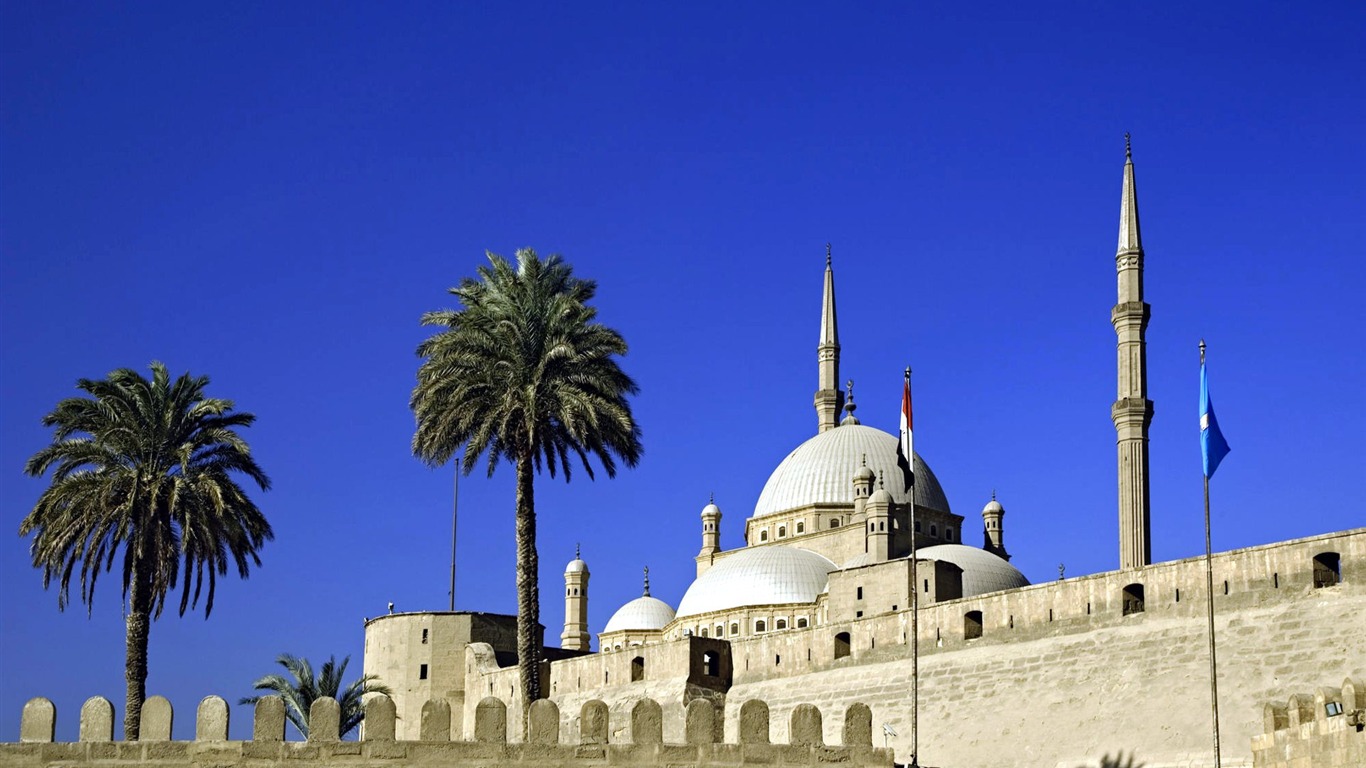 Cairo Egypt-mohammed Ali Mosque Wallpaper2011 - Mosque Of Muhammad Ali - HD Wallpaper 