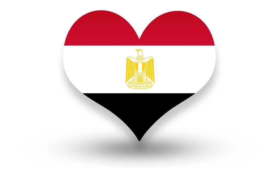 Love Egypt Flag - HD Wallpaper 