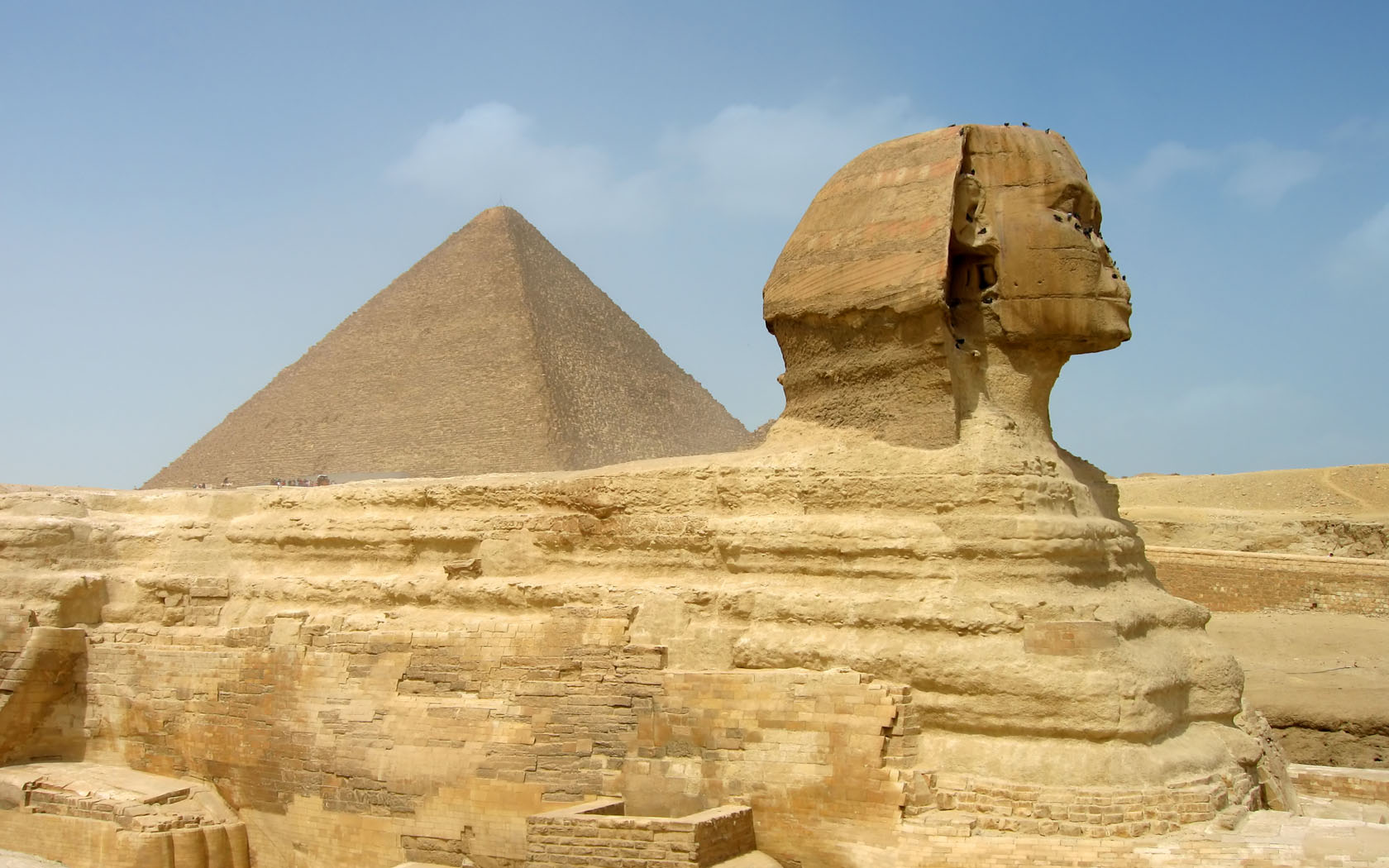Great Sphinx Of Giza - HD Wallpaper 