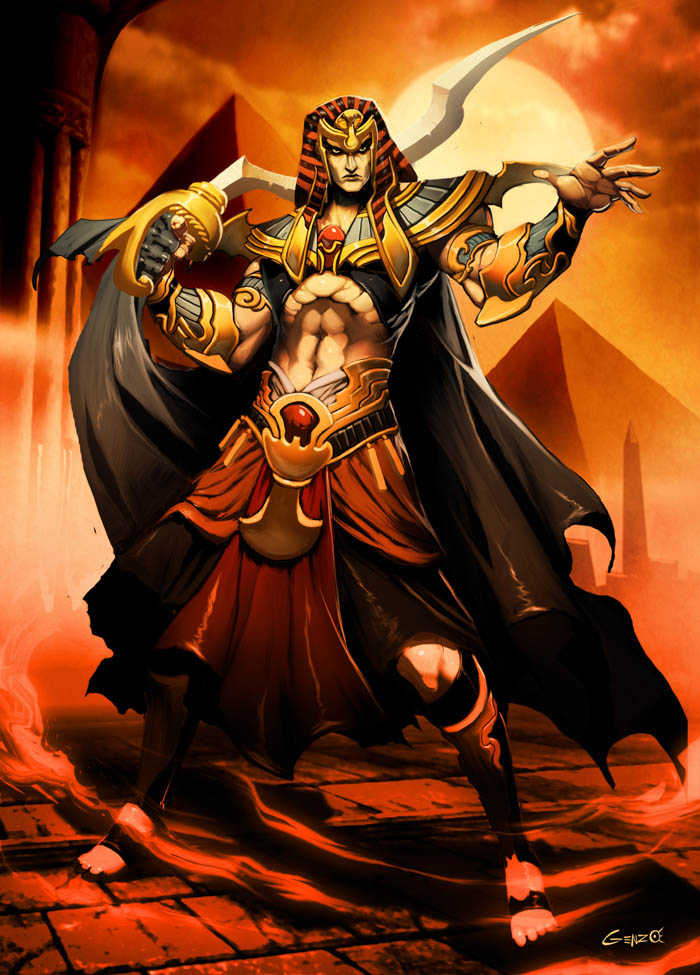 Ramses Ll - Ramses Egyptian God - HD Wallpaper 