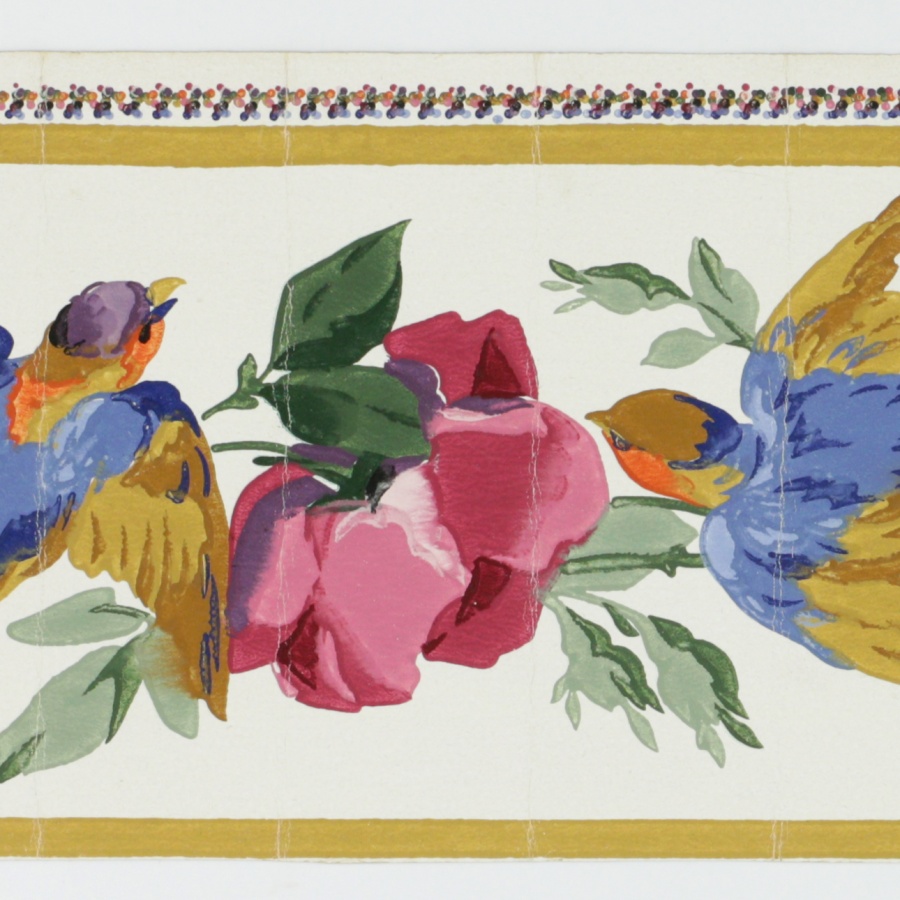 A Collection Of Ten Rolls Of Wallpaper, Mainly Borders, - Craft - HD Wallpaper 