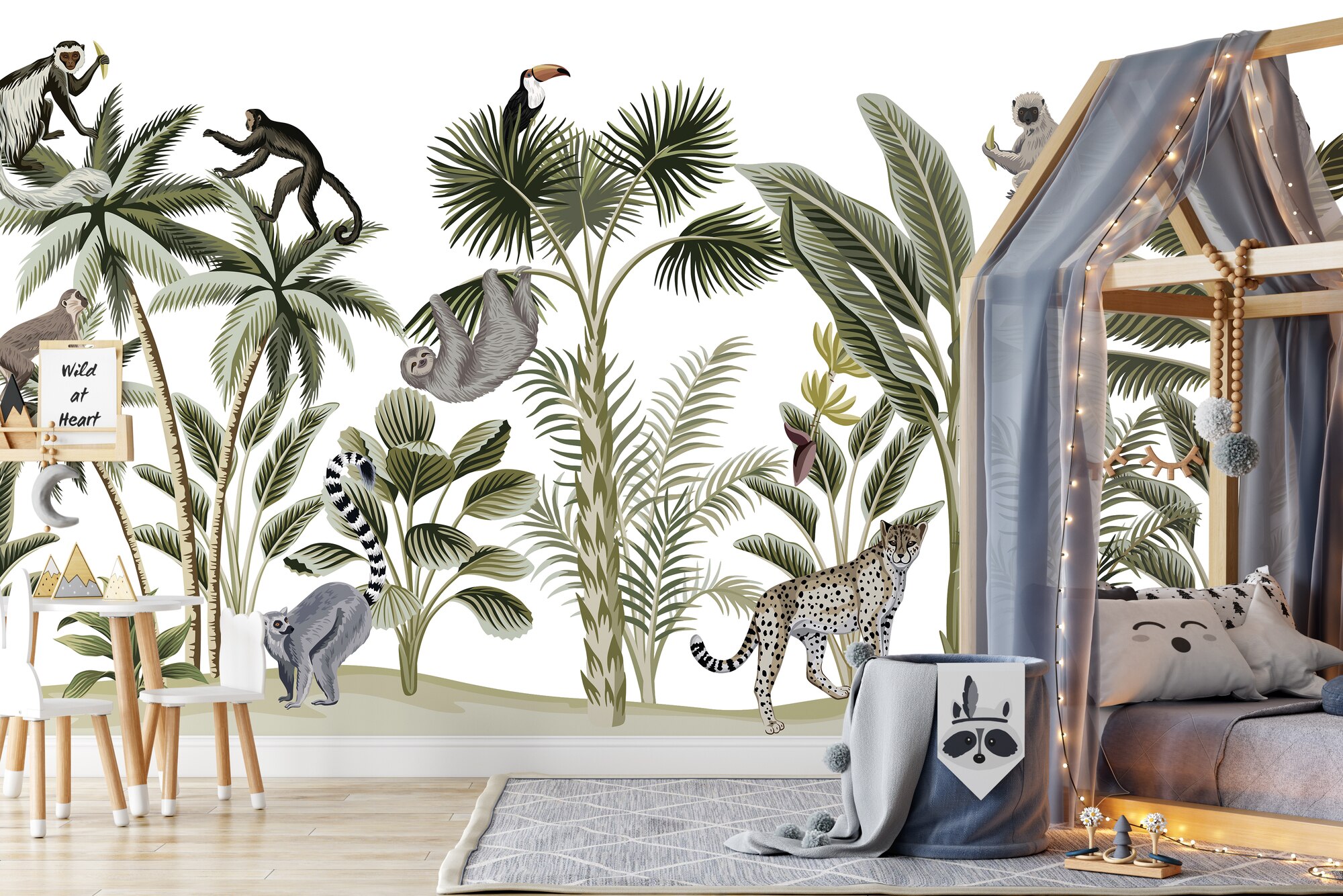 Natty & Polly Jungle Sloth - HD Wallpaper 
